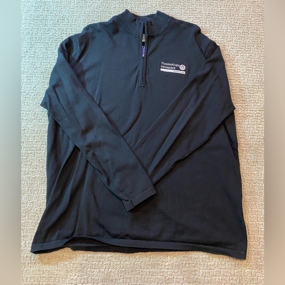 Edward’s Thyssenkrupp Aerospace 1/4 pullover size 2XL